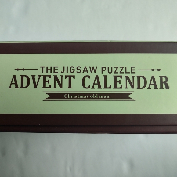 Jigsaw Puzzle Advent Calendar 1008 Pieces Puzzle 24 Days Christmas Old Man Santa - Picture 16 of 16